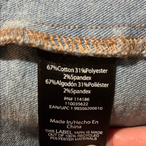 Frye Women's Light Blue Denim Mini Dress sz L NWT - Picture 4 of 12